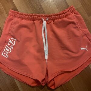 PUMA Women's Coral Athletic Shorts with Drawstring